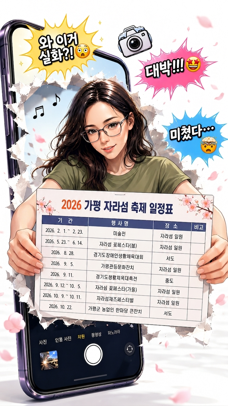 2026 자라섬꽃축제